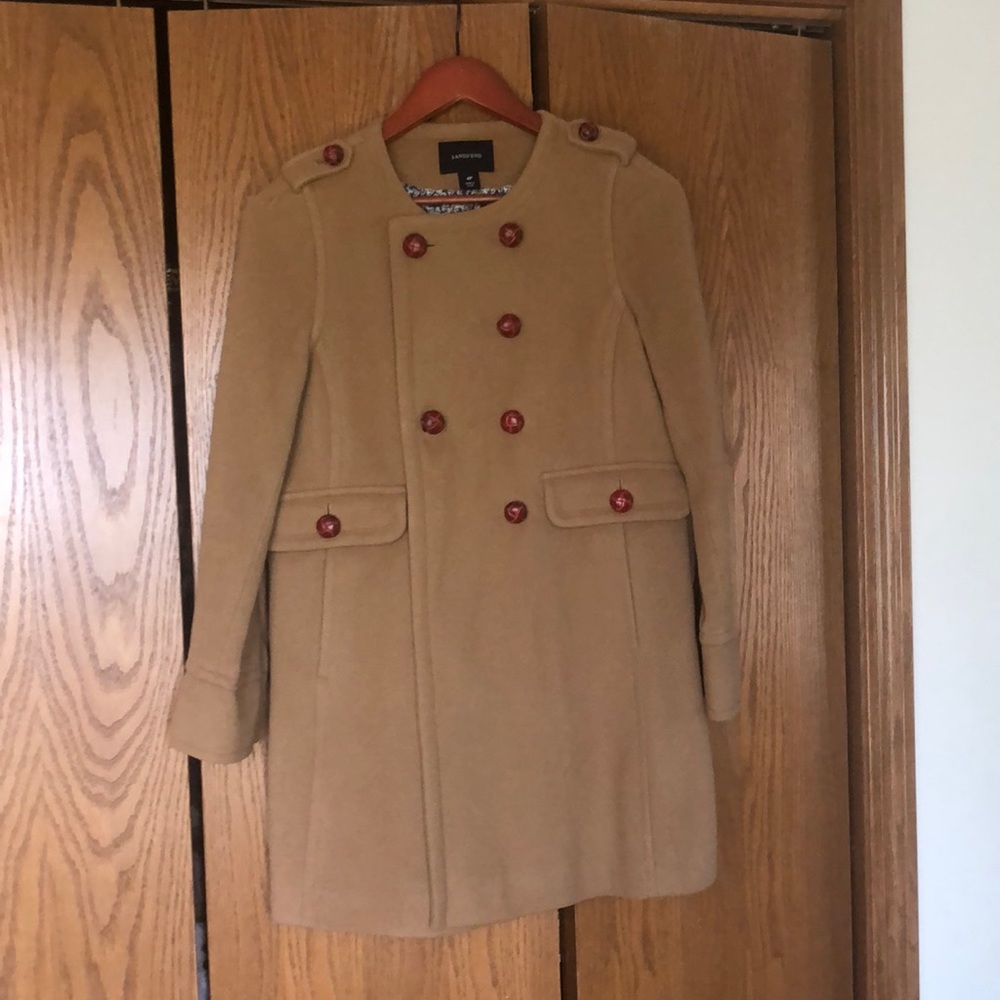 Lands End pea coat